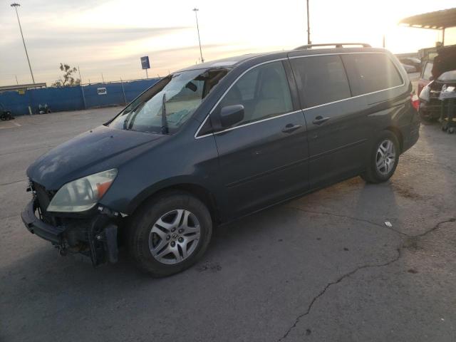 5FNRL38456B453919 - 2006 HONDA ODYSSEY EX GRAY photo 1