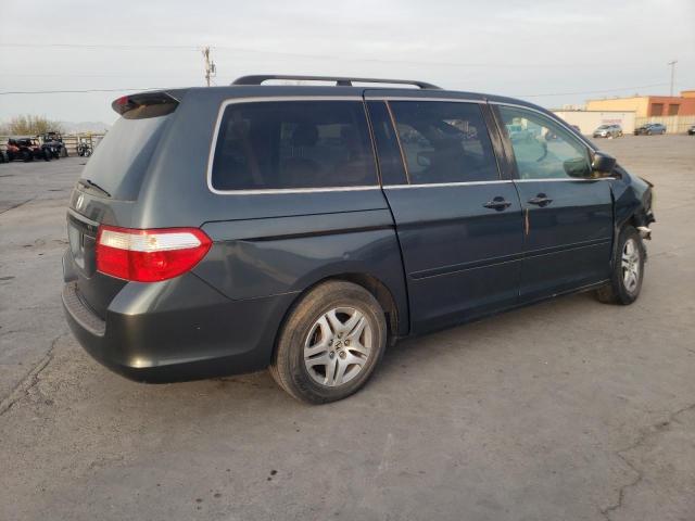 5FNRL38456B453919 - 2006 HONDA ODYSSEY EX GRAY photo 3