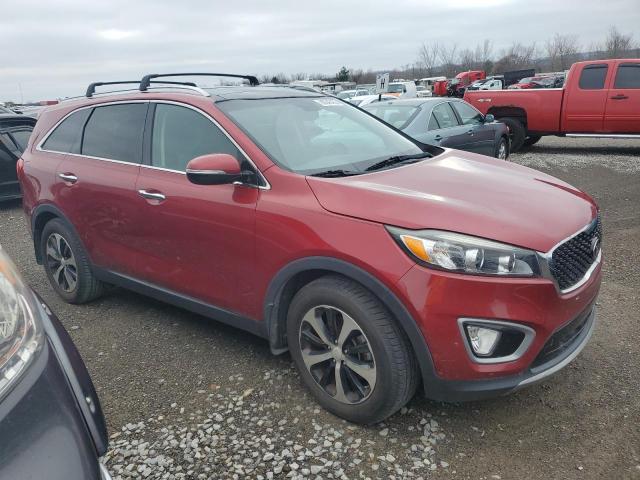 5XYPH4A55GG173784 - 2016 KIA SORENTO EX RED photo 4