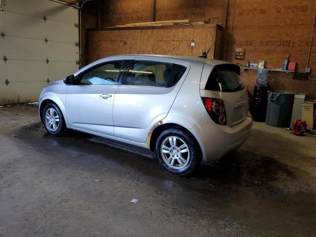 1G1JD6SBXC4179356 - 2012 CHEVROLET SONIC LT SILVER photo 2
