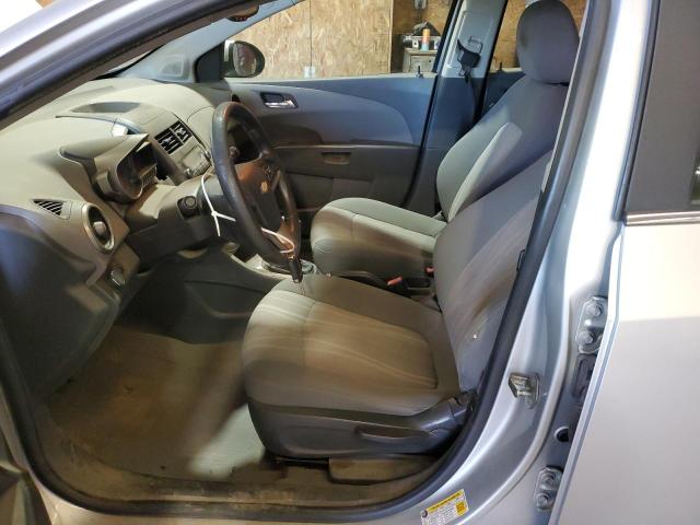 1G1JD6SBXC4179356 - 2012 CHEVROLET SONIC LT SILVER photo 7