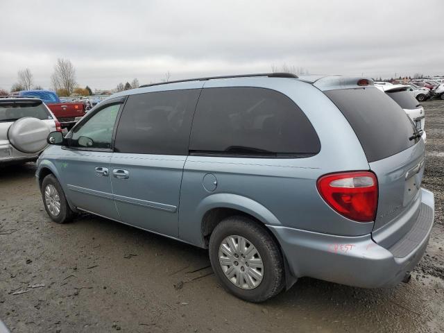 1A4GP44R96B613932 - 2006 CHRYSLER TOWN & COU LX BLUE photo 2