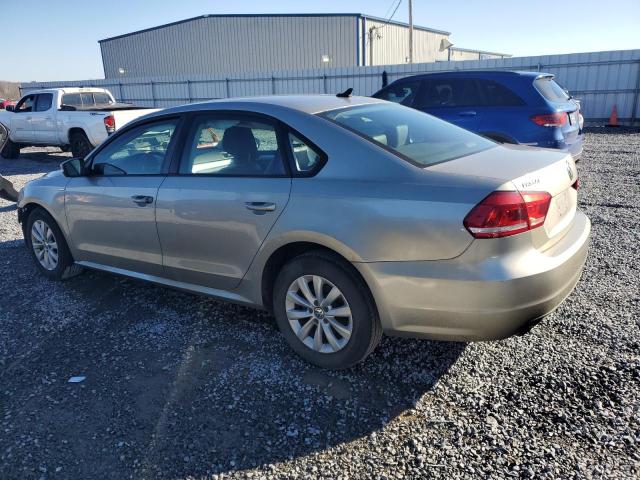 1VWAT7A31EC074933 - 2014 VOLKSWAGEN PASSAT S GRAY photo 2