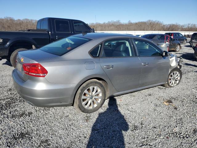 1VWAT7A31EC074933 - 2014 VOLKSWAGEN PASSAT S GRAY photo 3