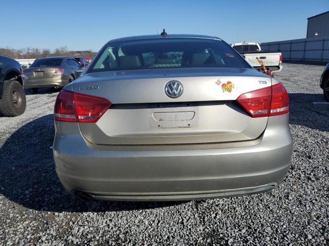 1VWAT7A31EC074933 - 2014 VOLKSWAGEN PASSAT S GRAY photo 6