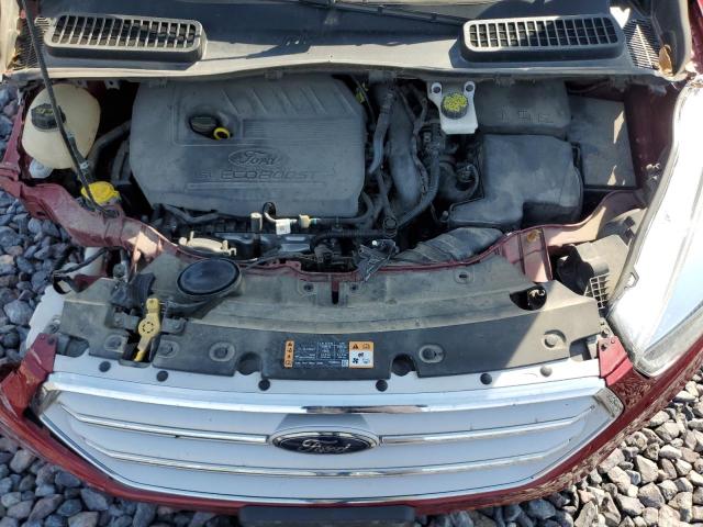 1FMCU0GD1JUA23139 - 2018 FORD ESCAPE SE RED photo 12