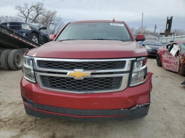 1GNSCJKC7FR521595 - 2015 CHEVROLET SUBURBAN C1500 LT RED photo 5