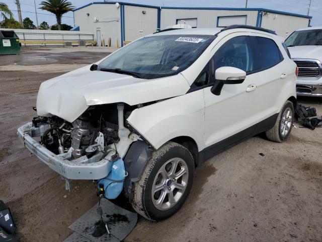 MAJ3S2GE2LC334429 - 2020 FORD ECOSPORT SE WHITE photo 1