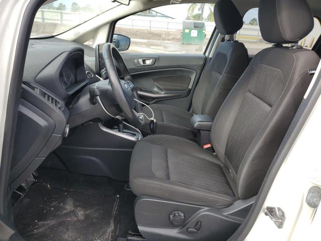 MAJ3S2GE2LC334429 - 2020 FORD ECOSPORT SE WHITE photo 7