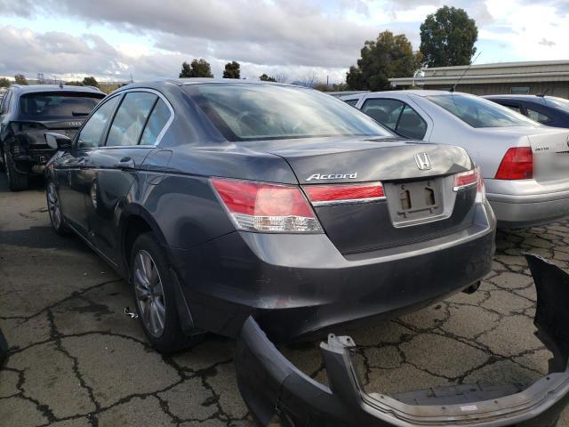 1HGCP2F7XCA013704 - 2012 HONDA ACCORD EX GRAY photo 2