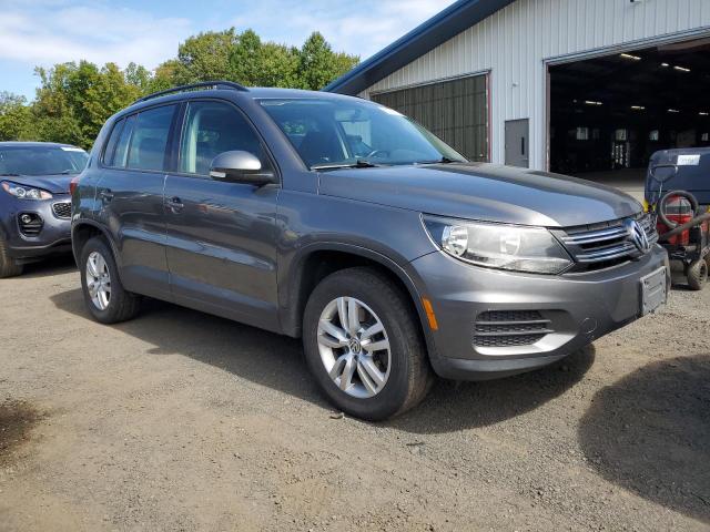 WVGAV7AX7FW586904 - 2015 VOLKSWAGEN TIGUAN S GRAY photo 4