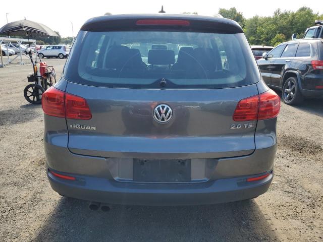 WVGAV7AX7FW586904 - 2015 VOLKSWAGEN TIGUAN S GRAY photo 6