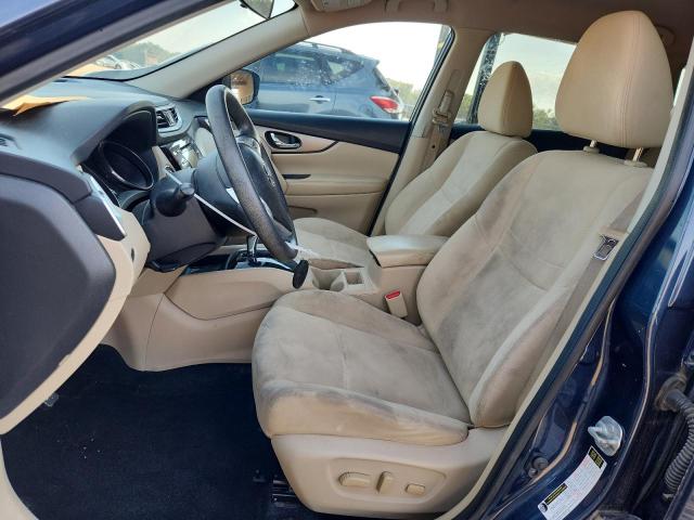 KNMAT2MT6GP692150 - 2016 NISSAN ROGUE S BLUE photo 7