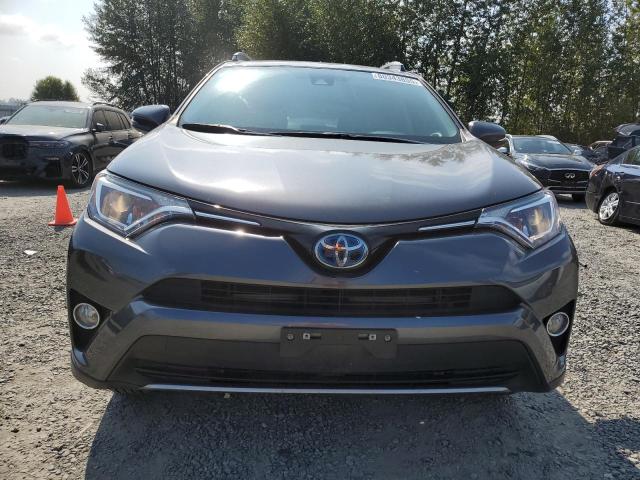 JTMRJREV6JD248079 - 2018 TOYOTA RAV4 HV LE ნაცრისფერი ფოტო 5