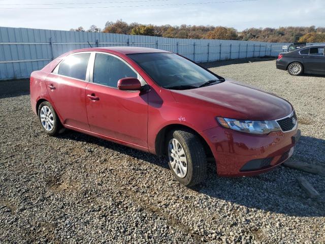 KNAFU4A23D5736913 - 2013 KIA FORTE EX RED photo 4