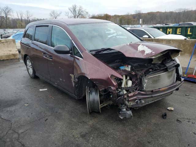 5FNRL5H2XFB088793 - 2015 HONDA ODYSSEY LX MAROON photo 4