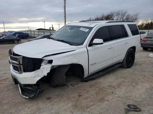 1GNSKBKCXKR281980 - 2019 CHEVROLET TAHOE K1500 LT WHITE photo 1