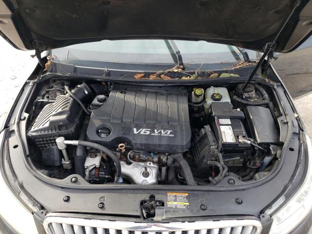 1G4GE5EV3AF163060 - 2010 BUICK LACROSSE CXS BLACK photo 11