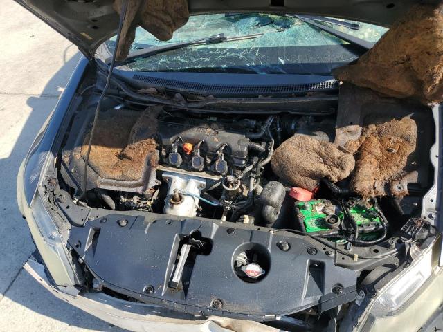 2HGFB2F54DH581766 - 2013 HONDA CIVIC LX GRAY photo 11