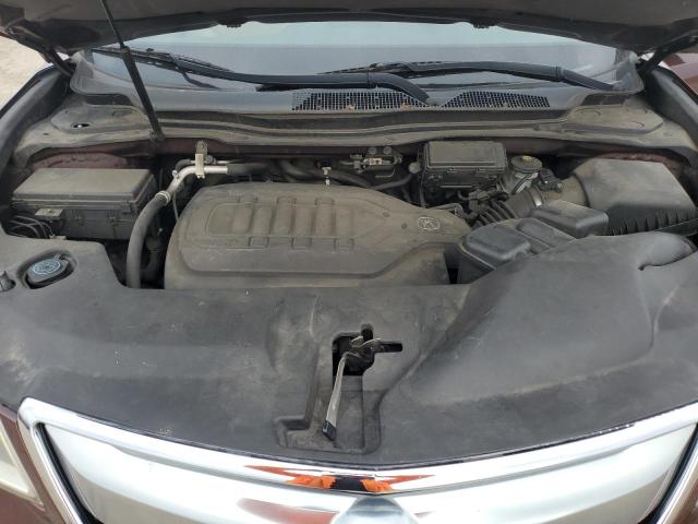 5FRYD4H87EB050085 - 2014 ACURA MDX ADVANCE BURGUNDY photo 12