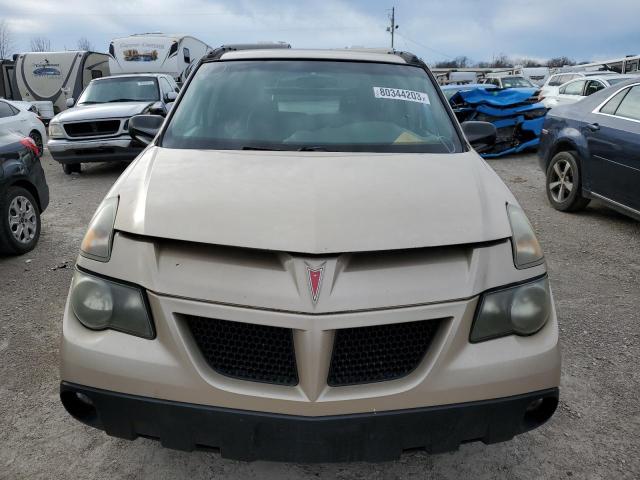 3G7DA03E53S587586 - 2003 PONTIAC AZTEK GOLD photo 5