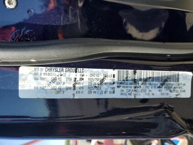 1C4PJMAK4CW165599 - 2012 JEEP LIBERTY SPORT BLUE photo 13