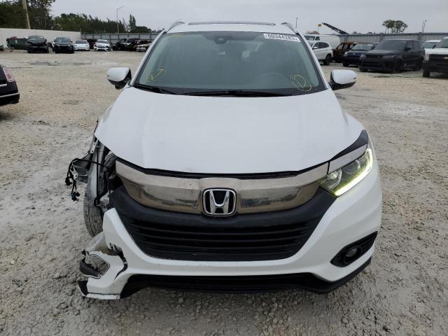 3CZRU5H50NM737996 - 2022 HONDA HR-V EX WHITE photo 5