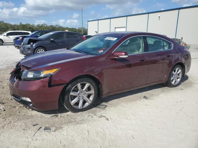 19UUA8F53DA000401 - 2013 ACURA TL TECH BURGUNDY photo 1