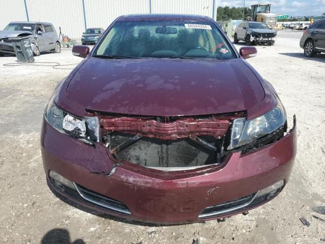 19UUA8F53DA000401 - 2013 ACURA TL TECH BURGUNDY photo 5
