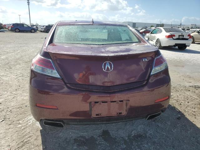 19UUA8F53DA000401 - 2013 ACURA TL TECH BURGUNDY photo 6