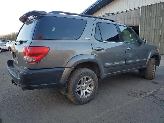 5TDBT48A25S242782 - 2005 TOYOTA SEQUOIA LIMITED GRAY photo 3