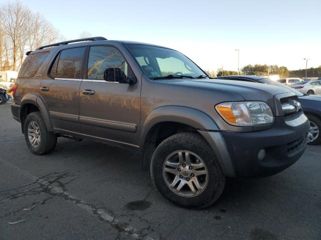 5TDBT48A25S242782 - 2005 TOYOTA SEQUOIA LIMITED GRAY photo 4