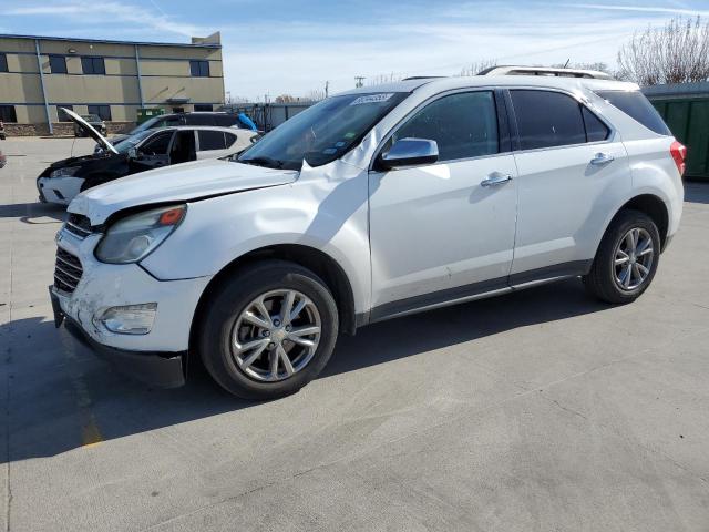 2GNALCEKXG6225428 - 2016 CHEVROLET EQUINOX LT WHITE photo 1