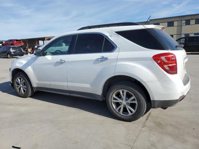 2GNALCEKXG6225428 - 2016 CHEVROLET EQUINOX LT WHITE photo 2