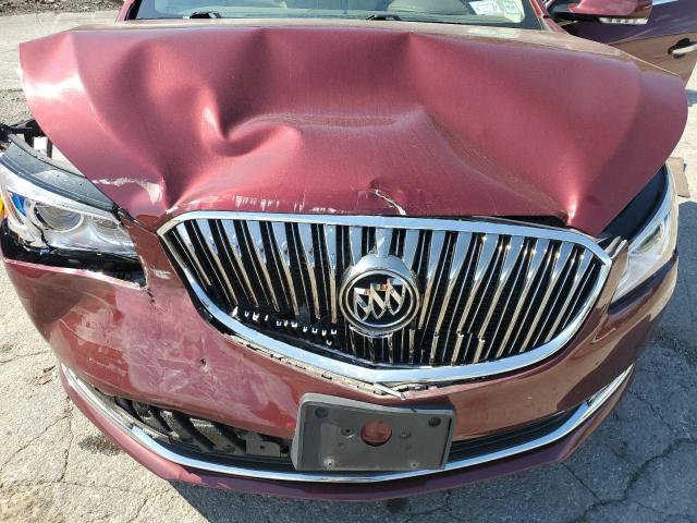 1G4GB5G37GF251915 - 2016 BUICK LACROSSE 勃艮第红 照片 11
