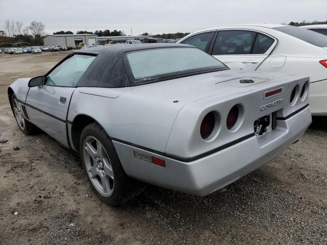 1G1YY318XH5114306 - 1987 CHEVROLET CORVETTE GRAY photo 2