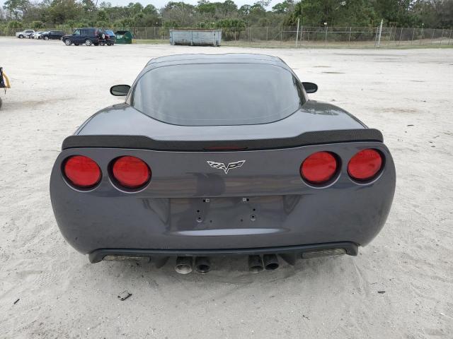 1G1YE2DW9B5104256 - 2011 CHEVROLET CORVETTE GRAY photo 6