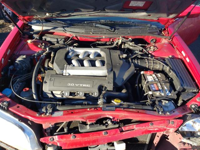 1HGCG22512A006286 - 2002 HONDA ACCORD EX RED photo 11