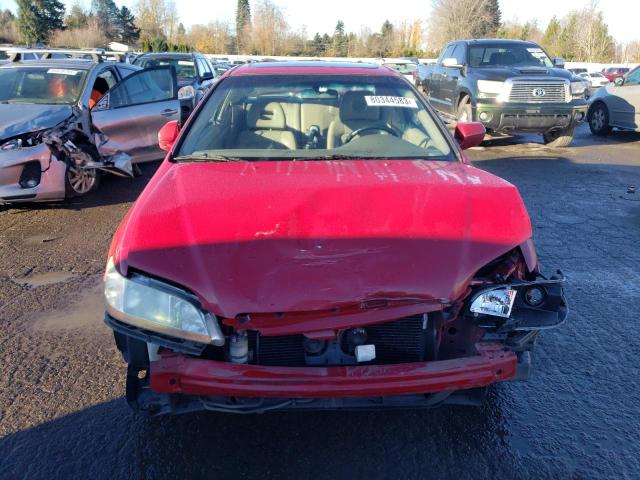 1HGCG22512A006286 - 2002 HONDA ACCORD EX RED photo 5