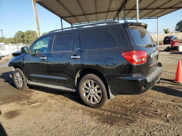 5TDKY5G10BS031360 - 2011 TOYOTA SEQUOIA LIMITED BLACK photo 2