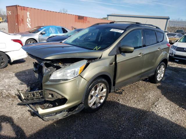 1FMCU0GX3DUC19338 - 2013 FORD ESCAPE SE GREEN photo 1