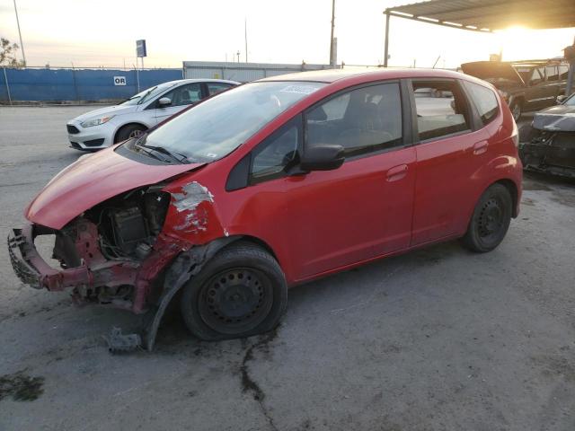 JHMGE8H23AC003459 - 2010 HONDA FIT RED photo 1