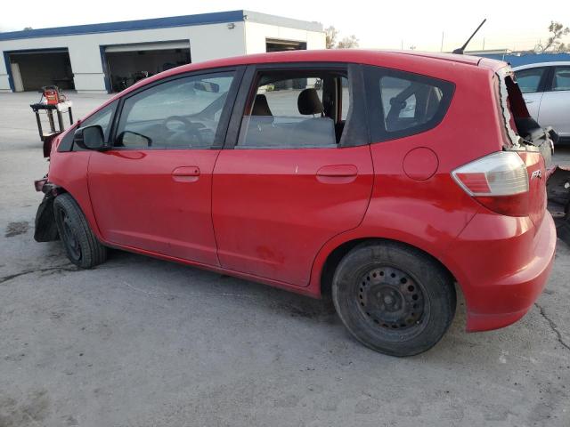 JHMGE8H23AC003459 - 2010 HONDA FIT RED photo 2