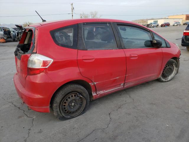 JHMGE8H23AC003459 - 2010 HONDA FIT RED photo 3