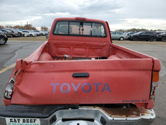 4TAUN41B8SZ055851 - 1995 TOYOTA TACOMA RED photo 10