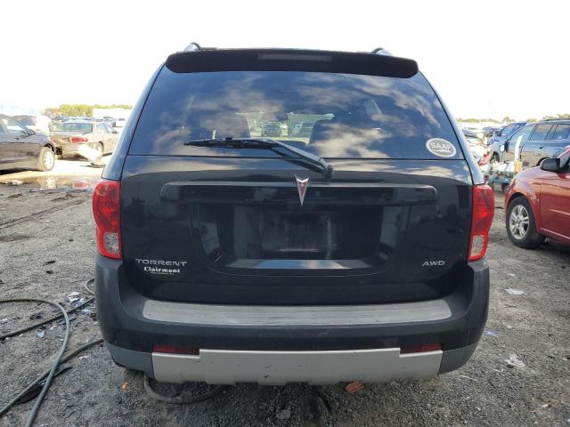 2CKDL73F866042345 - 2006 PONTIAC TORRENT BLACK photo 6