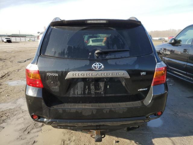 JTEES43A482086954 - 2008 TOYOTA HIGHLANDER SPORT BLACK photo 6