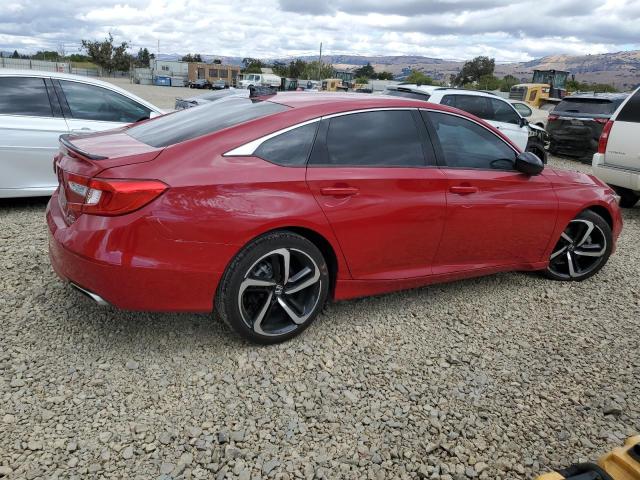 1HGCV2F35NA004205 - 2022 HONDA ACCORD SPORT RED photo 3