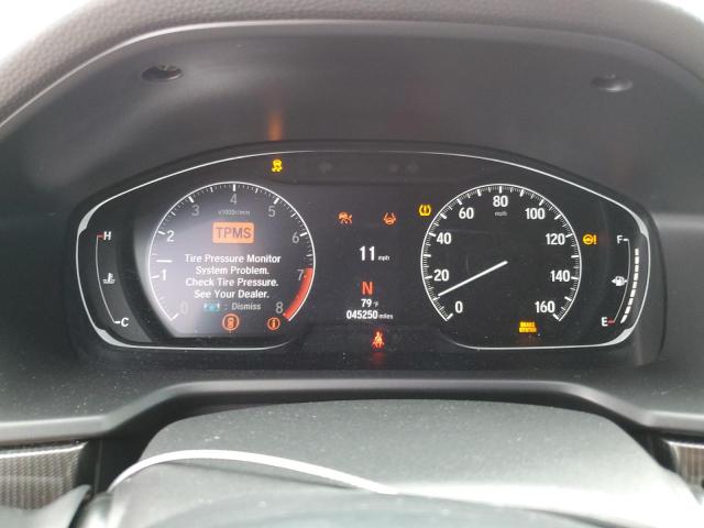 1HGCV2F35NA004205 - 2022 HONDA ACCORD SPORT RED photo 9