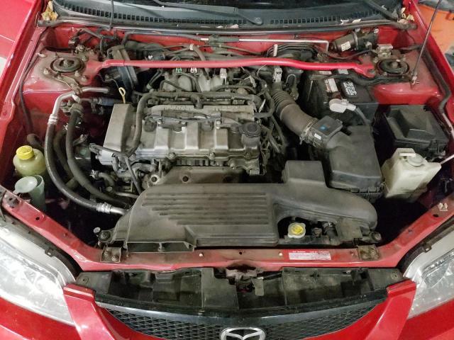 JM1BJ246121513786 - 2002 MAZDA PROTEGE PR5 RED photo 11